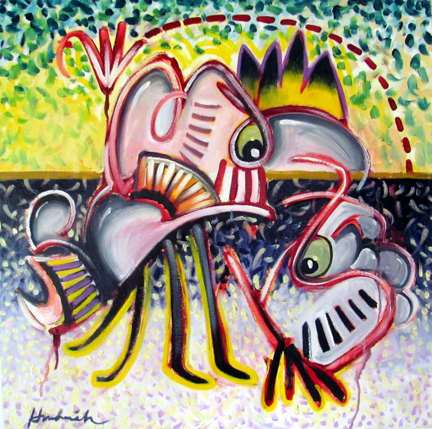   Everything Means Something,but Nothing means Anything    30x30  