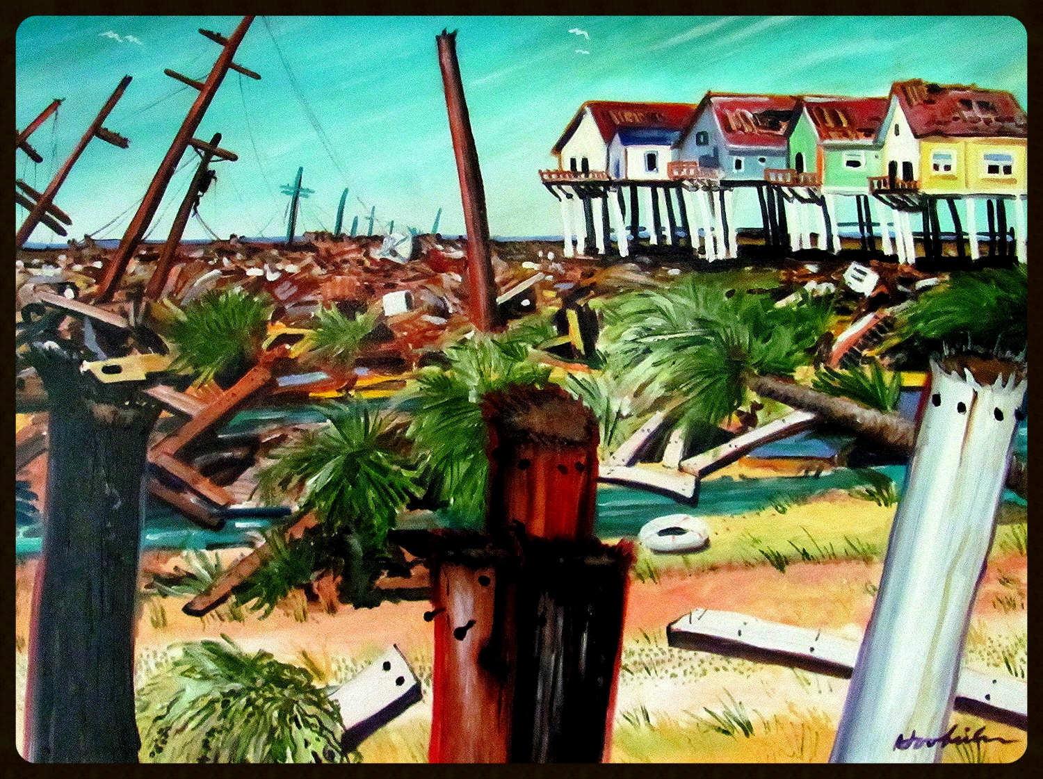   Hurricane Ike    36x48  
