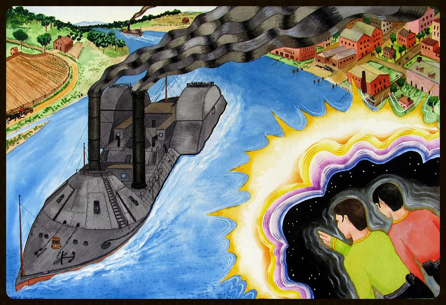   Chain of Events    24x42  