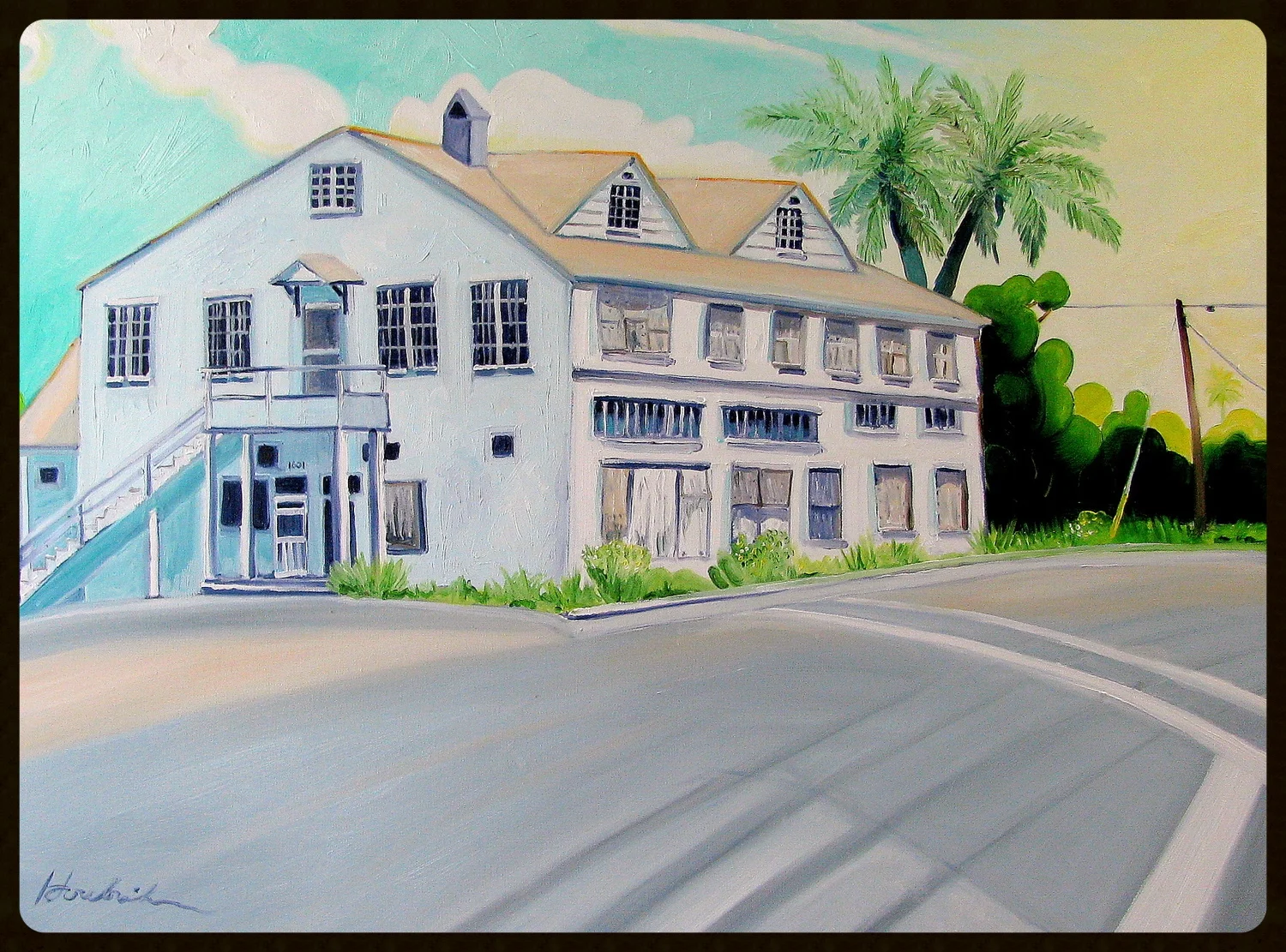  Old Belle Glade Hotel    36x48  