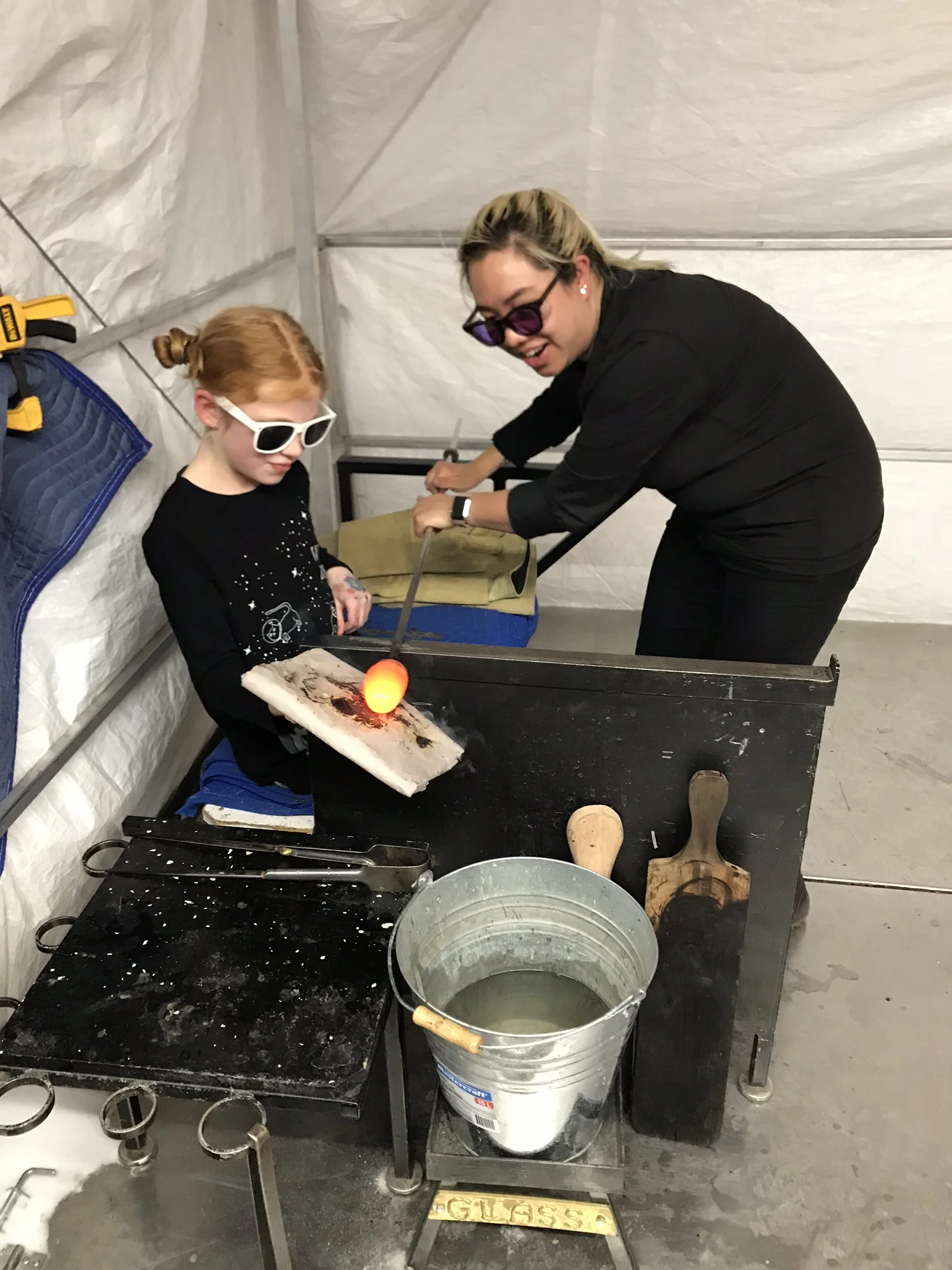 Glassblowing Session