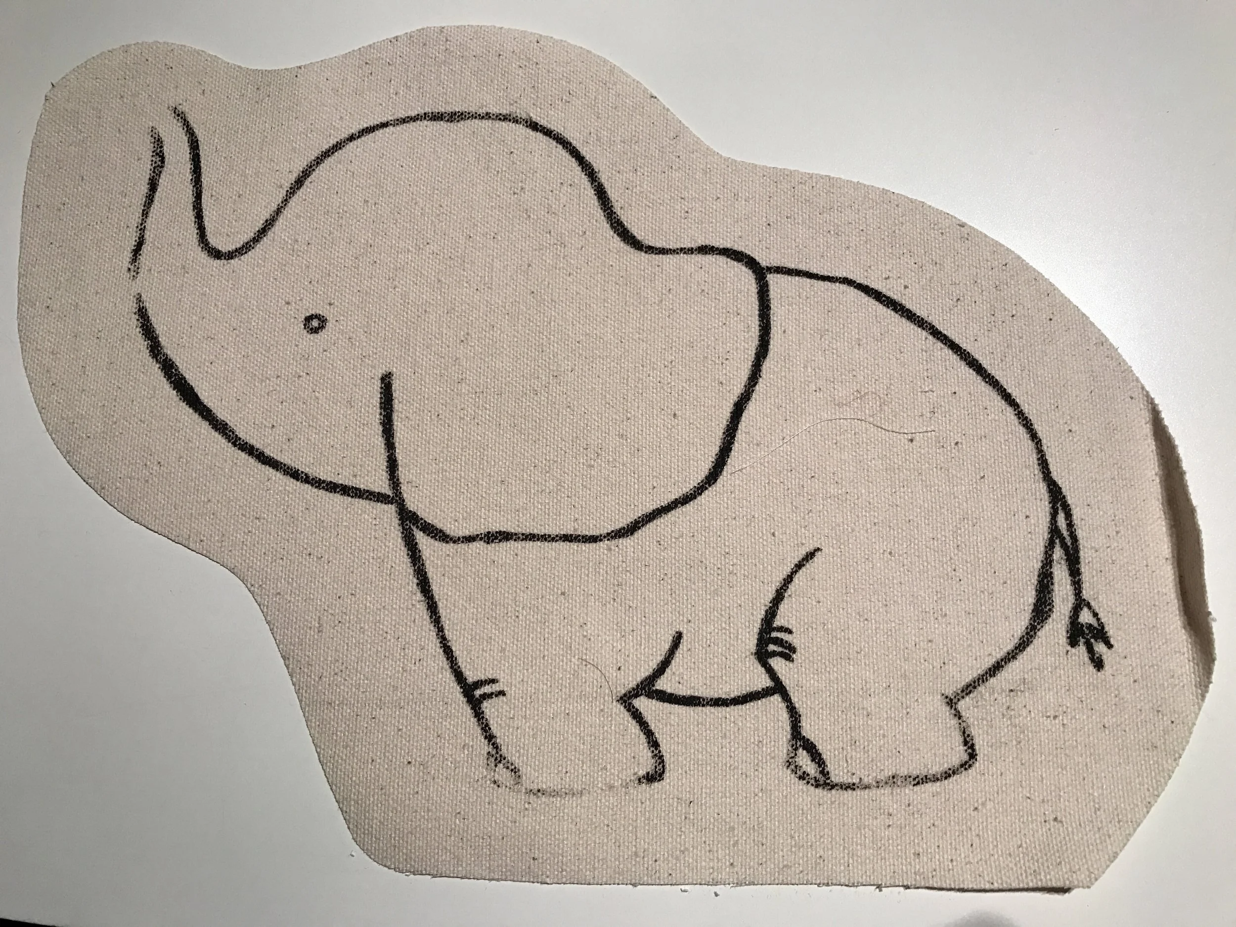 Little Elephant Print
