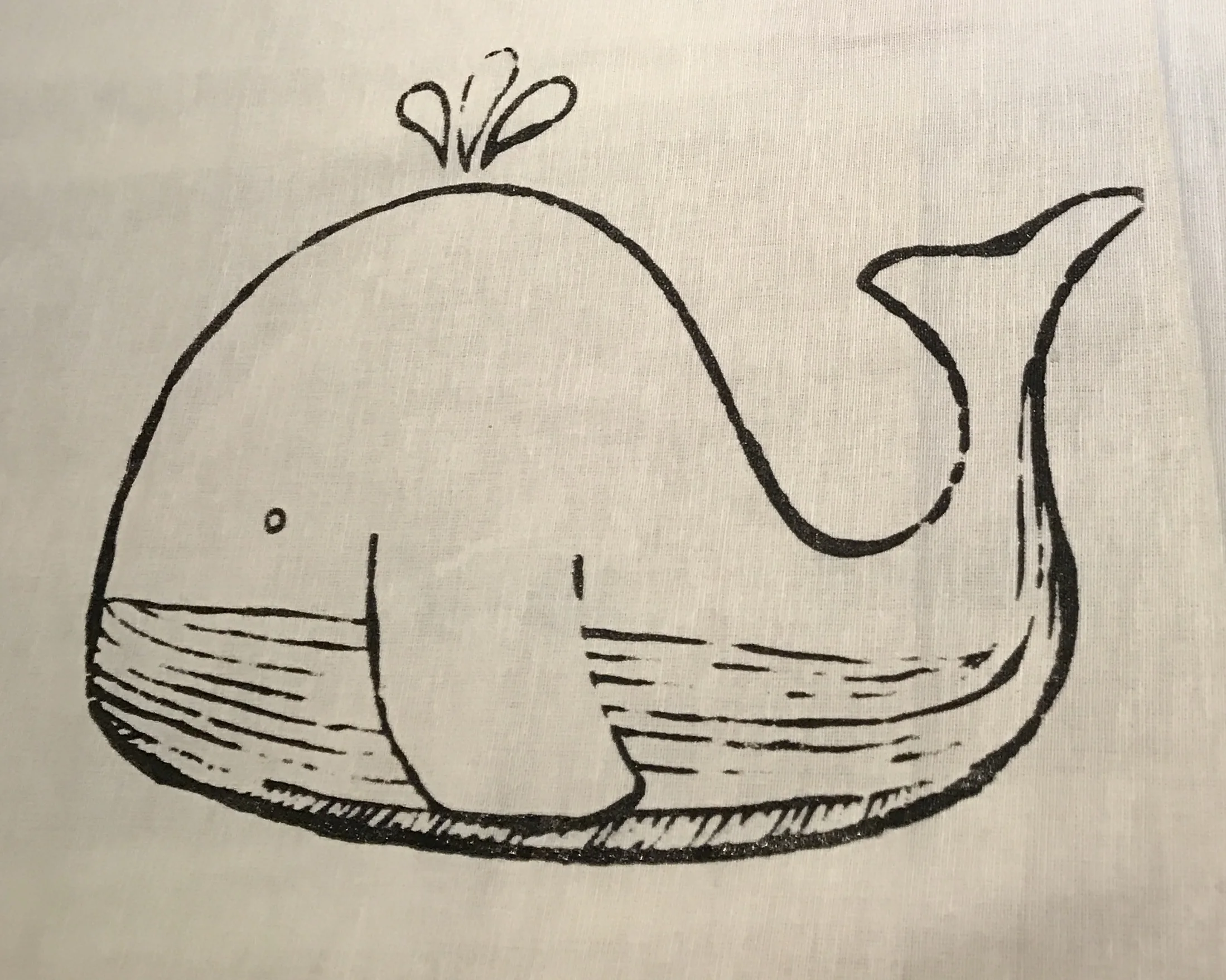 Little Whale Print