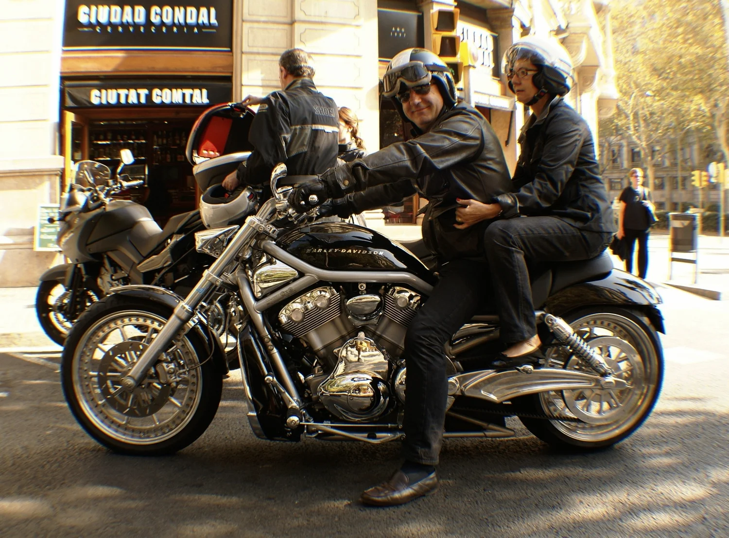 Harley Davidson in Barcelona