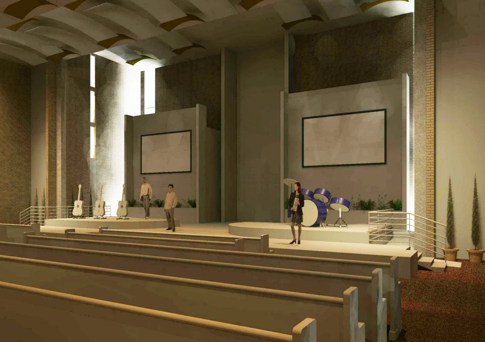 College Senior Project- Church Sanctuary