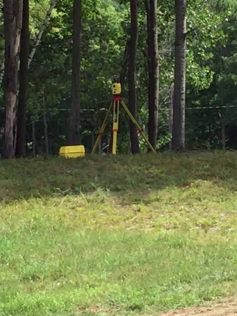 Northwoods has begun a detailed survey of existing conditions and marked the location of the existing sewer and water lines in the street. Their excavation equipment has the capacity to use this GPS data to minimize disruptions to area residents.