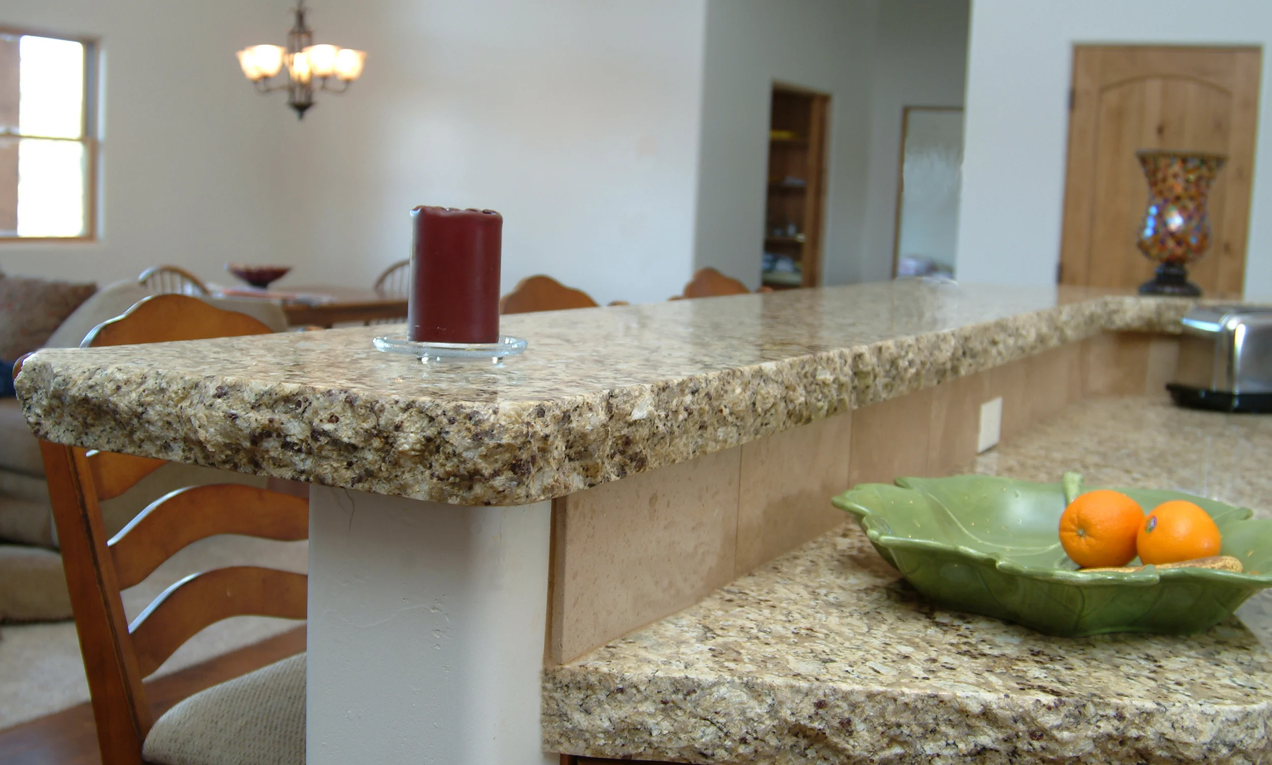 Extra thick 2 1/4" Chiseled Edge