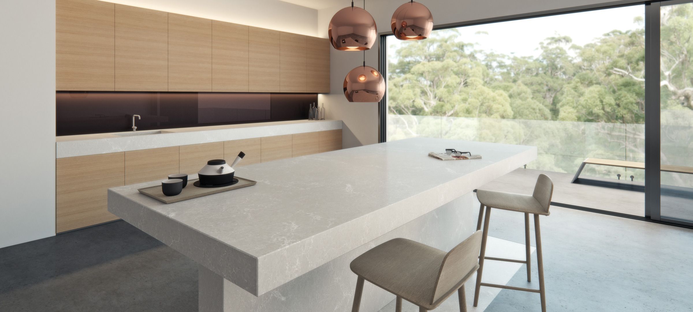 Alipine Mist Silestone