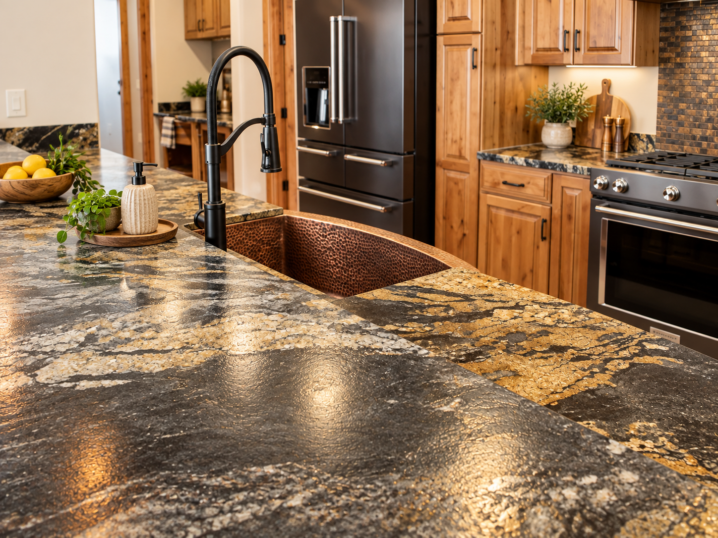 Spectrus Granite Leathered finish