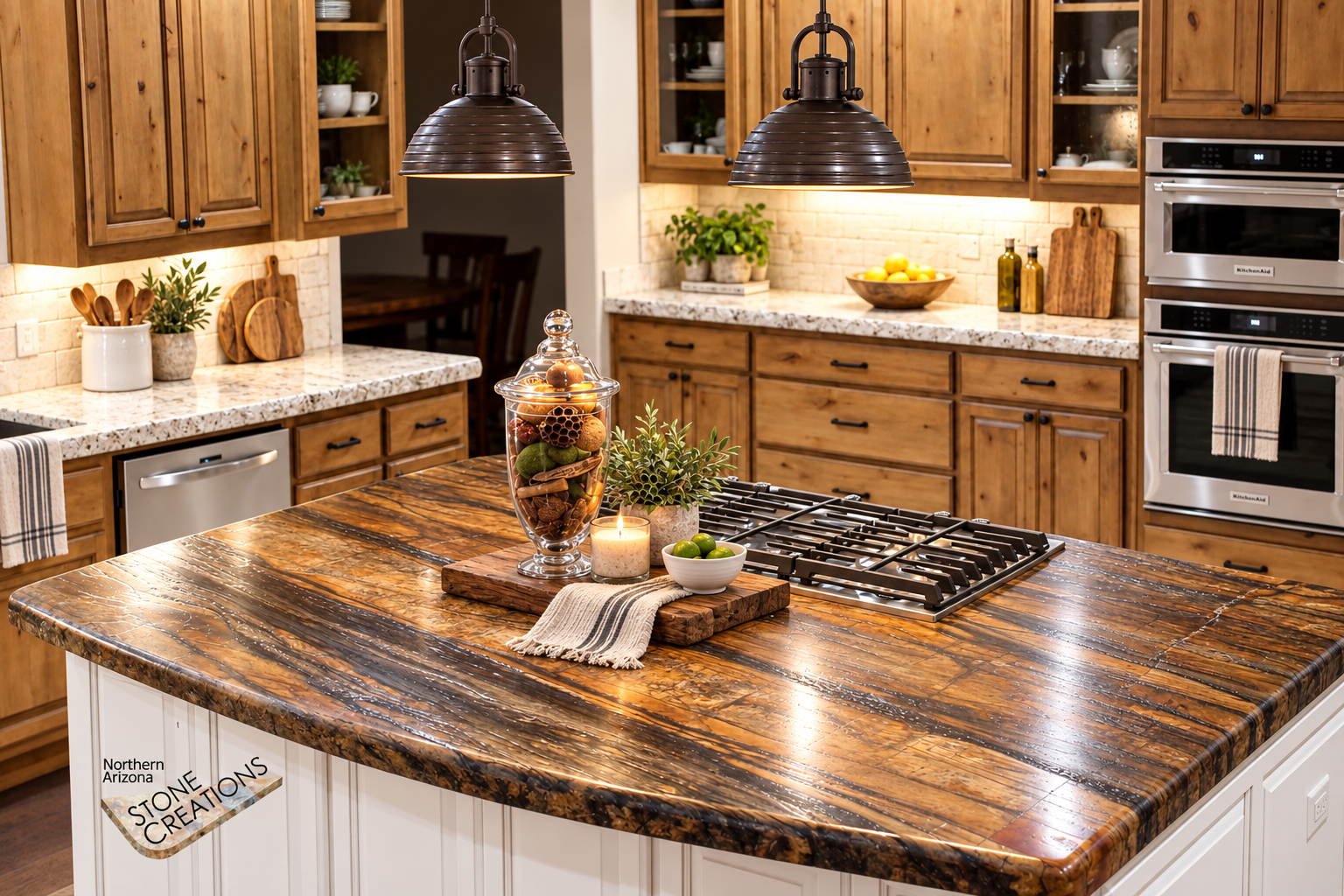 Enigma Leathered & Snowfall Granite