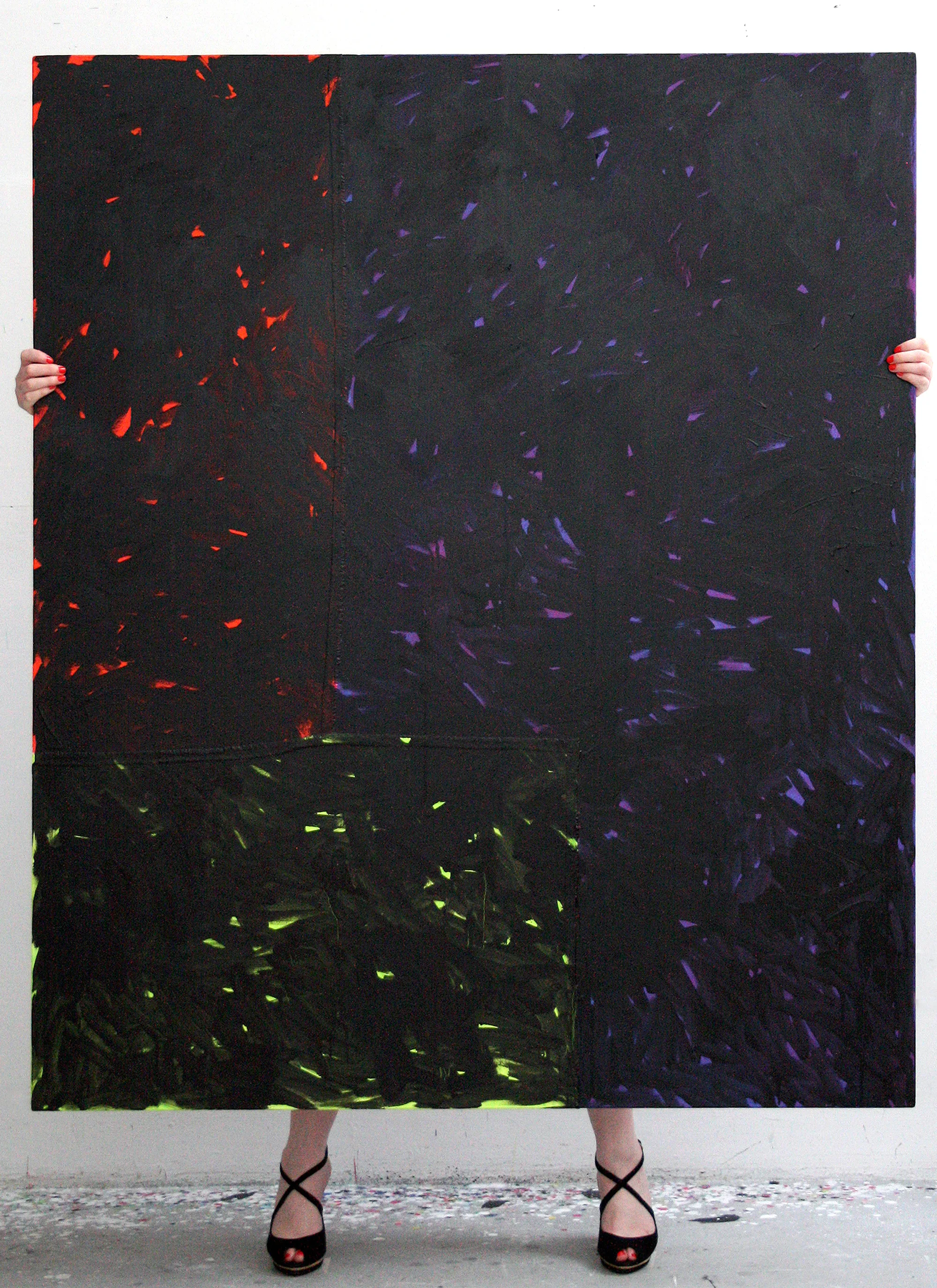 'Acid Blush' exhibit invite, Christian Larsen Gallery, Stockholm, Sweden, 2013