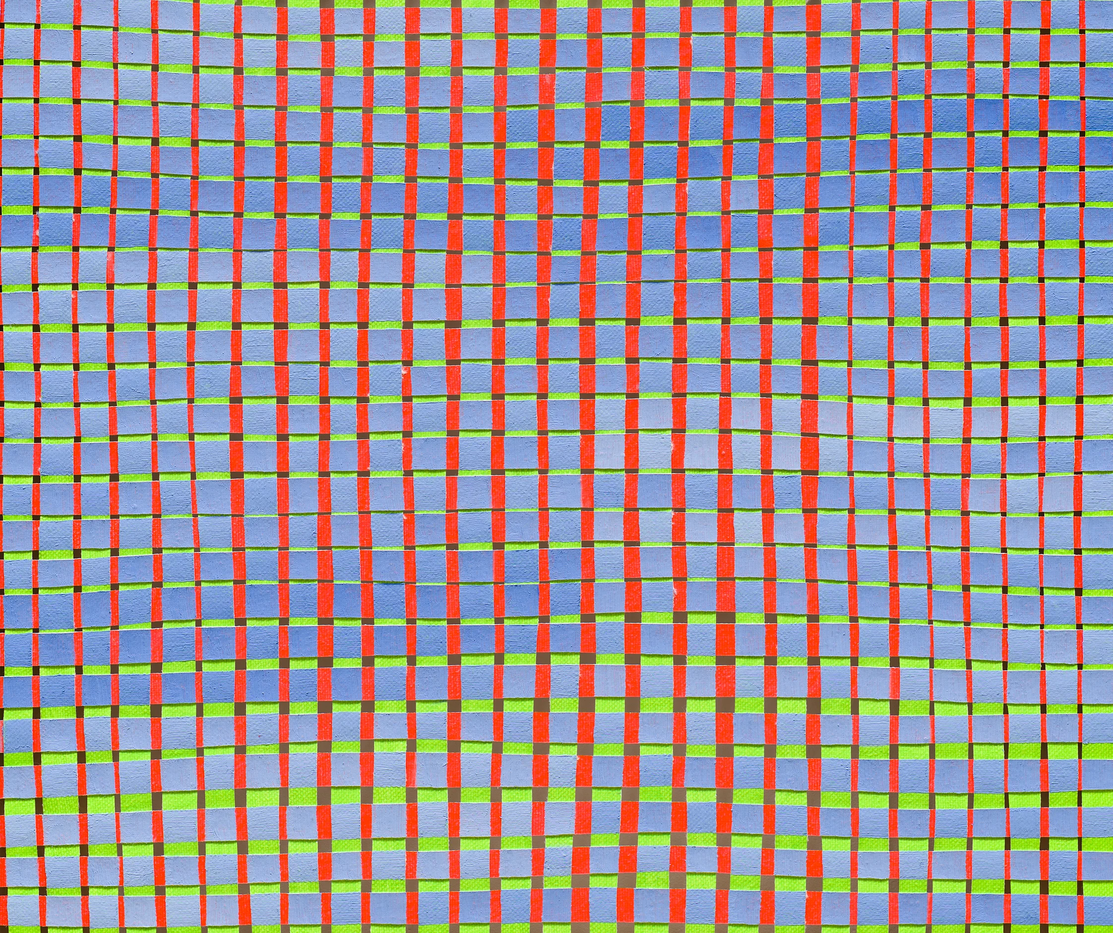 Untitled, detail, oil and acrylic on woven canvas, 50cm x 40cm / 19.69" x 15.75", 2019 Photo by Trevor Good