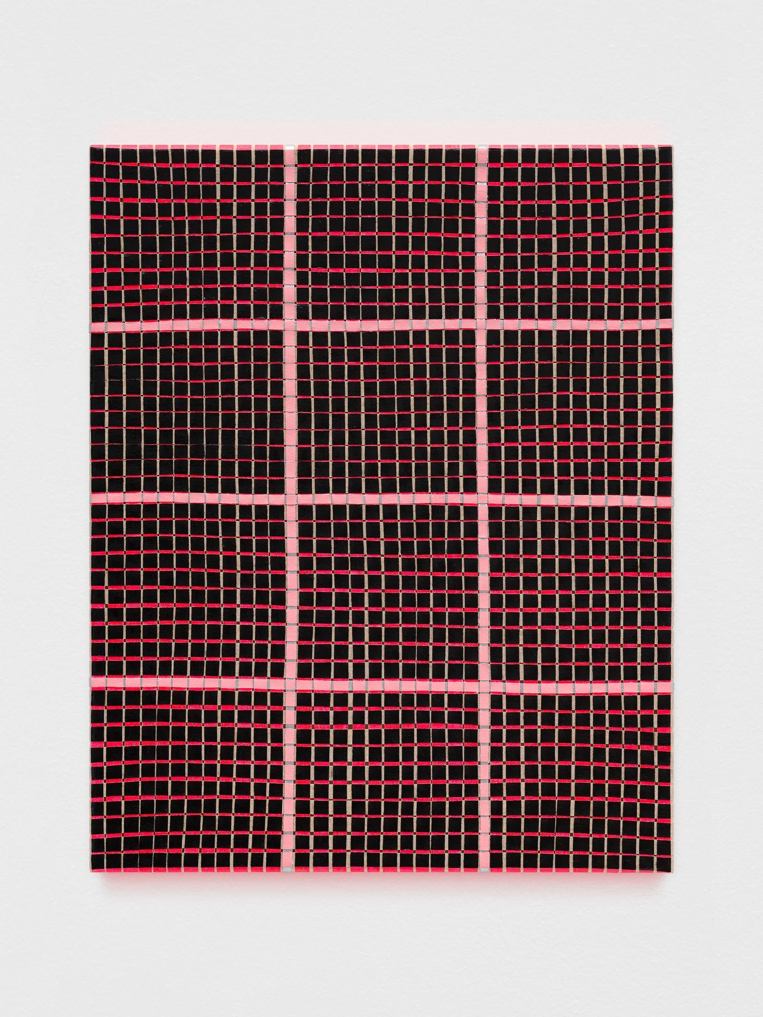 Untitled, oil and acrylic on woven canvas, 50cm x 40cm, 2022. Photo by Trevor Good.