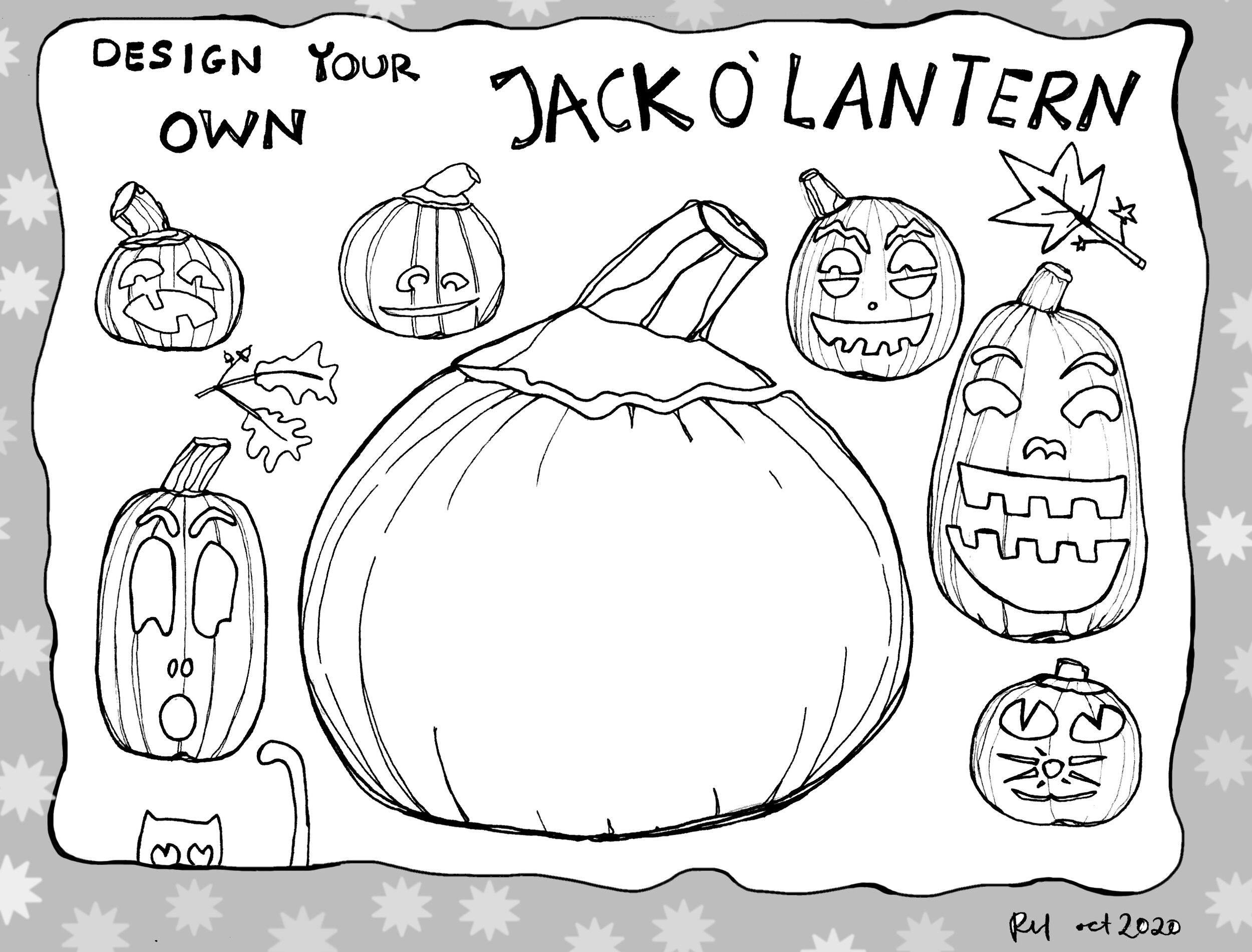Design Your Own Jack o' Lantern