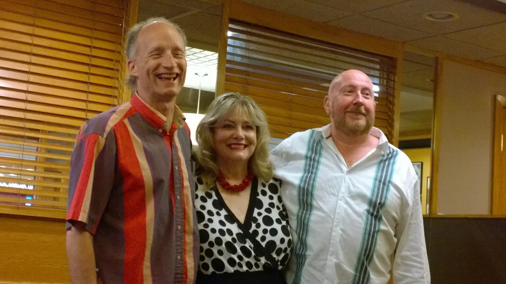 Richard O., Cynthia W., and Bill R. as The Three Headed Expert