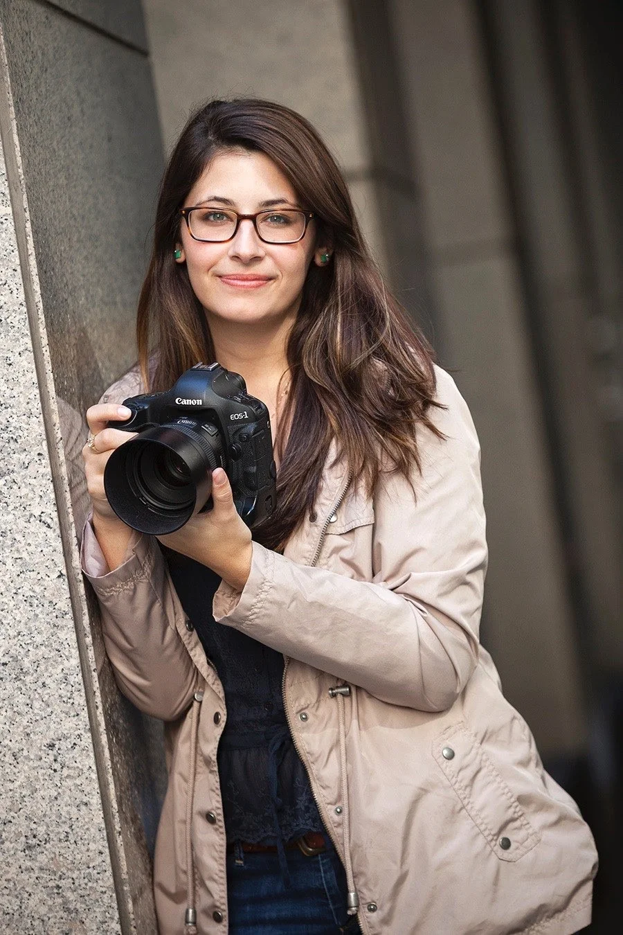 Kate Kaplan looks as good in front of a camera as she does behind it!