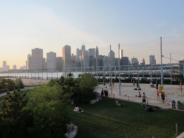 Vu de la terrase de La pizzeria Fornino a Pier 6