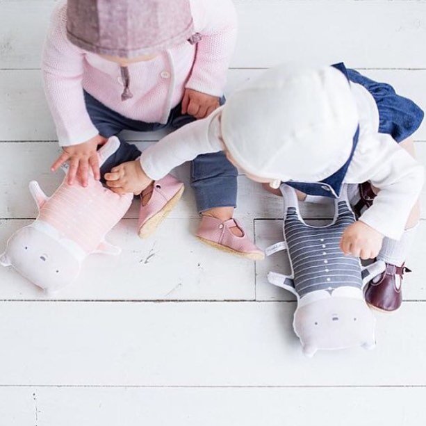 Loving this sweet capture of our Pillow Pips by one of our favorite makers @monpetitshoes