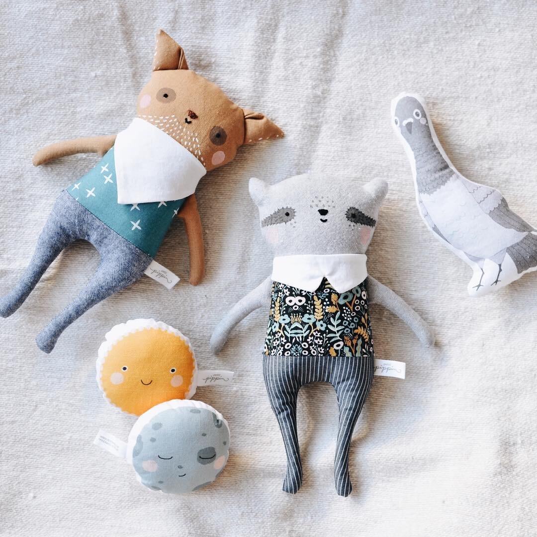 HOORAY! New softies arriving in the shop today: Wednesday, Dec. 6th at 7pm EST
