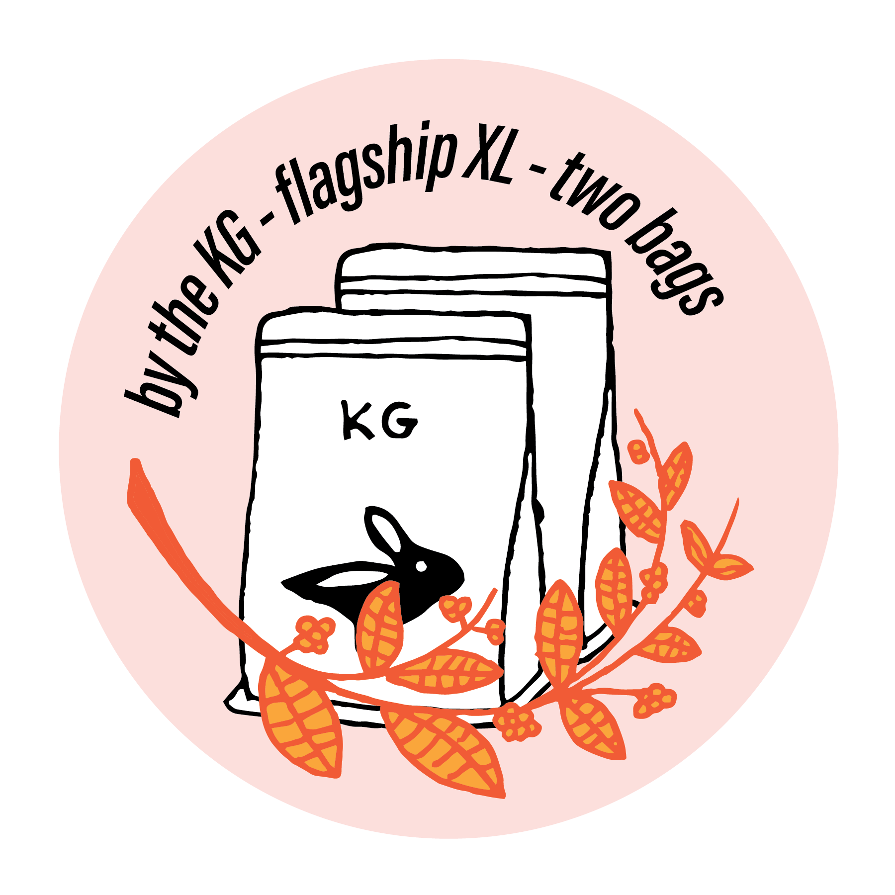 by the kg - flagship XL two bags monthly subscription