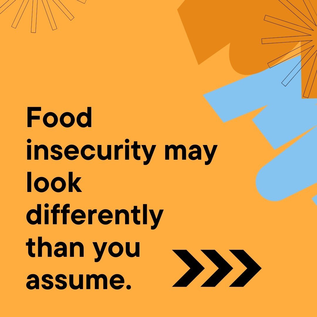 Food insecurity may look differently than you assume.

#FoodInsecurity #Laurier #Distro