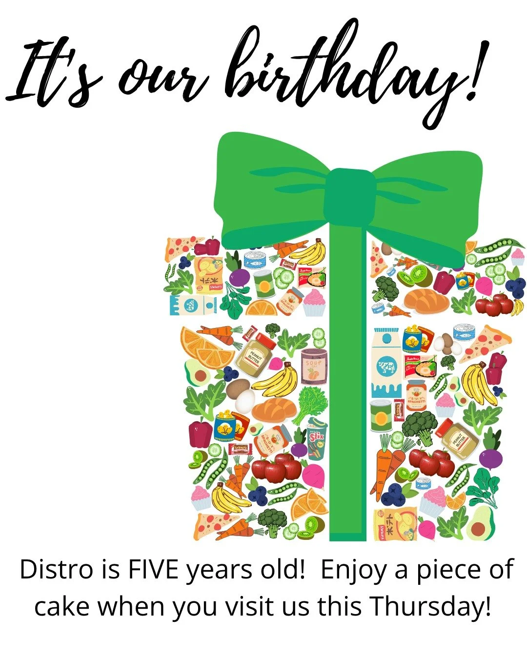 It's hard to believe that it's been five years already! What began as one folding table has solidified into a vibrant weekly program. Each Thursday afternoon, MLU 103 fills with fresh produce, warm conversation, and community connection. We&rsquo;ve 