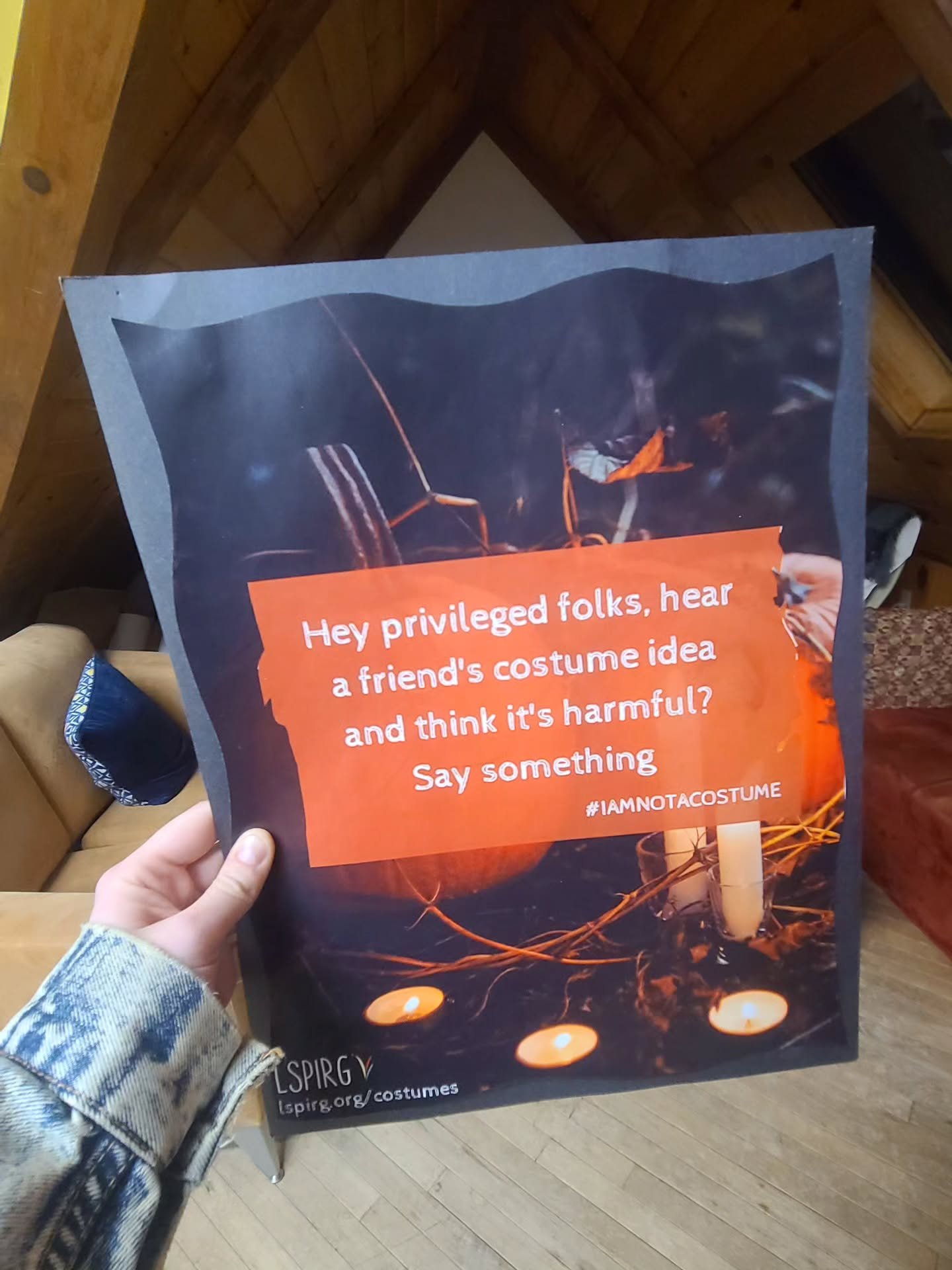 Our &quot;I am Not a Costume&quot; campaign and resource shares tips on how to intervene if someone is wearing a problematic costume, what to do if you are the party host, some costumes you need to think critically about, and how costumes really can 