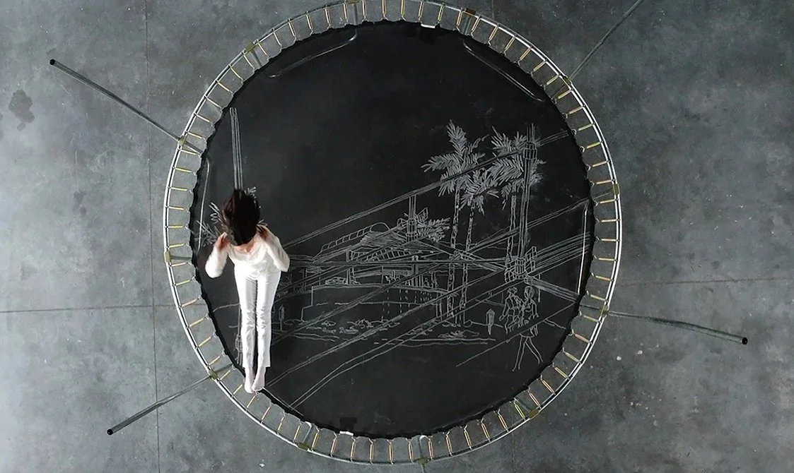 Trampoline House: Memory Drawing Series I: Take #1