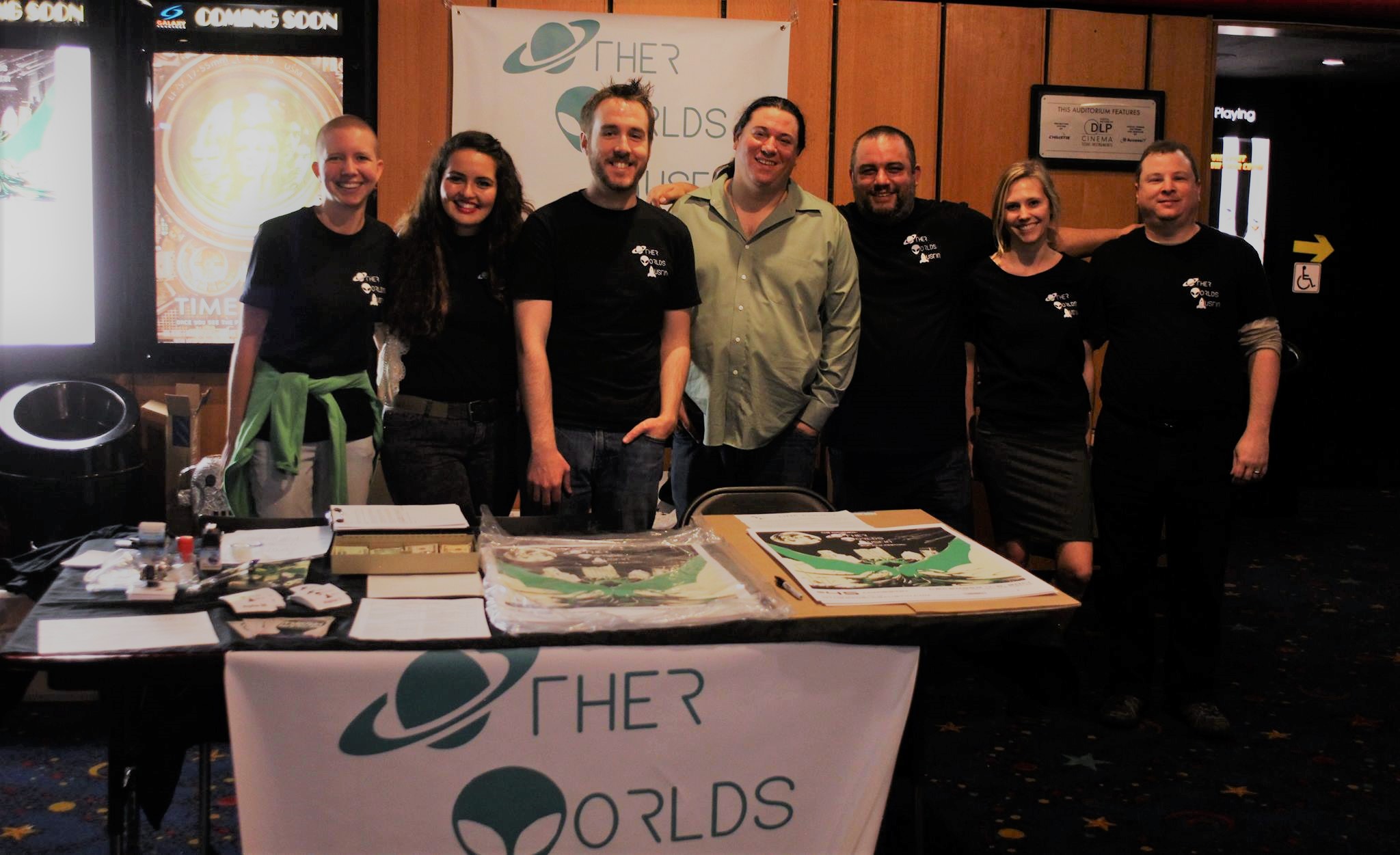 Founding OWA team at the inaugural festival in 2014