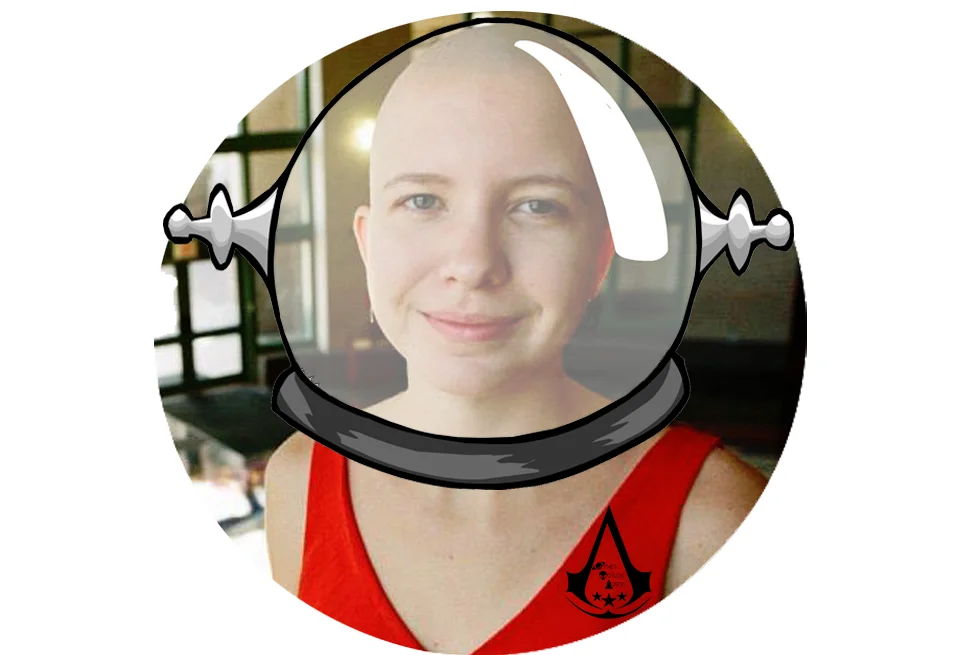 Kelsey Hockmuller on launch day