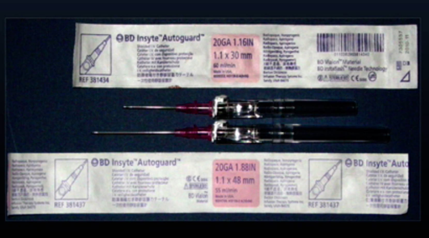 Veins cannulated with ultrasound are usually deeper and therefore have better survival rate with longer catheters that have a longer intravenous component. From ULA 'Peripheral IV Placement'