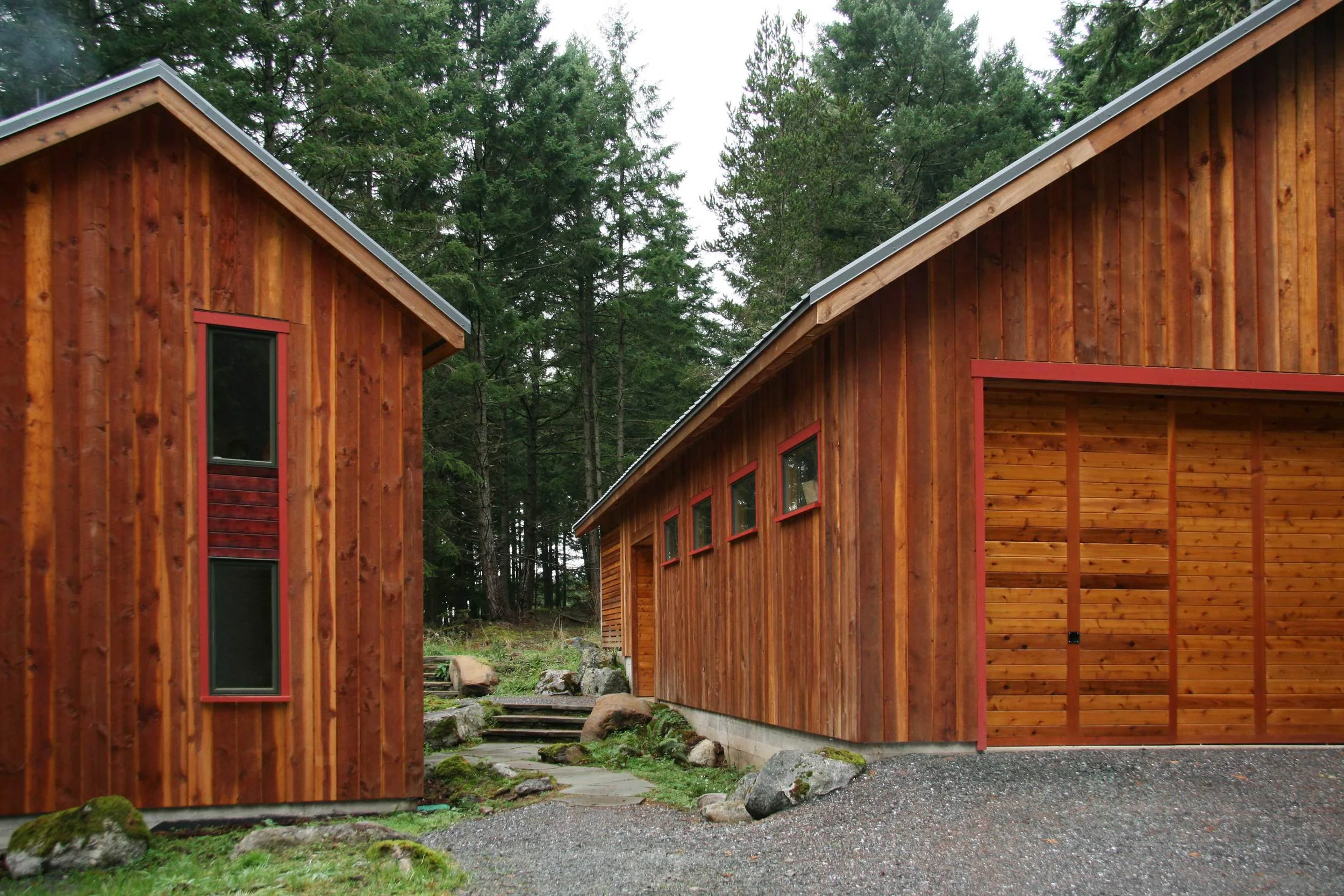 Guest house and Workshop Entry Path