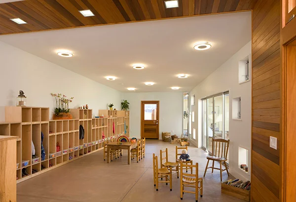 Classroom and children's cubbies