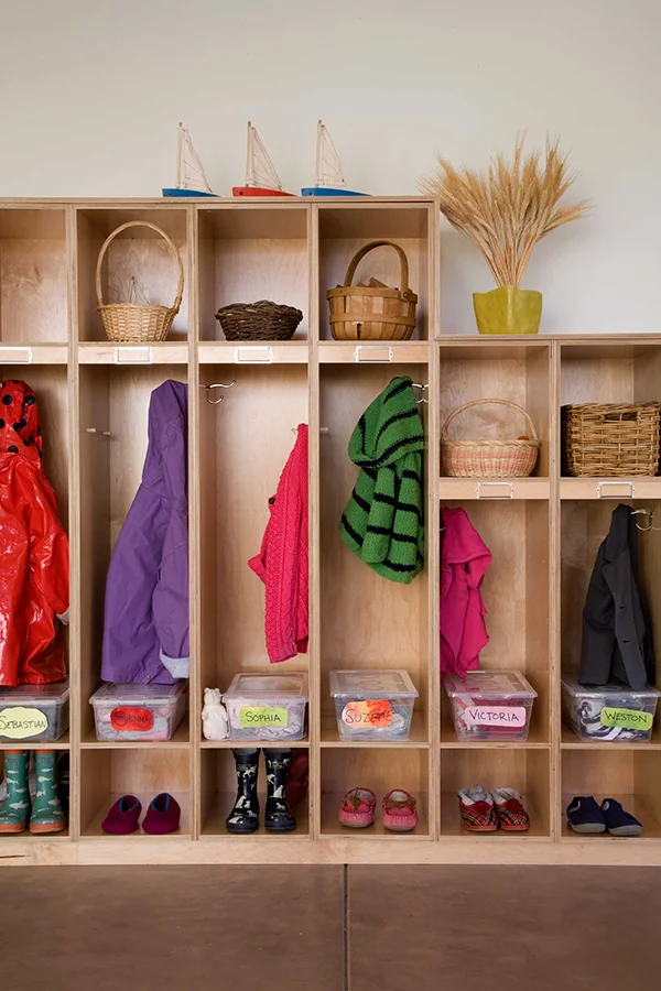 Children's cubbies