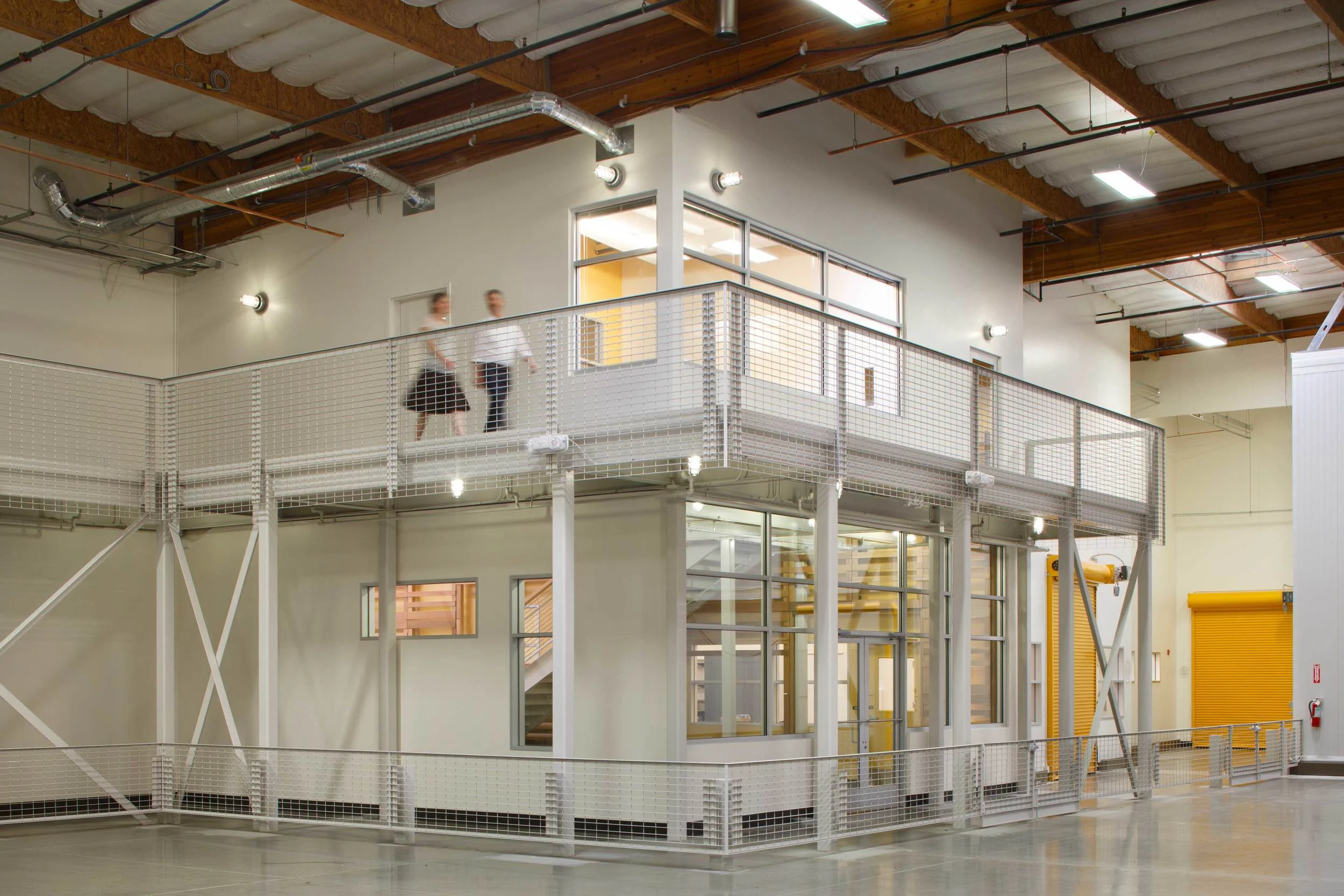 Visitor Catwalk and Mezzanine