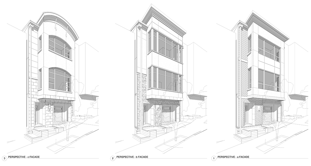 Building B Facades
