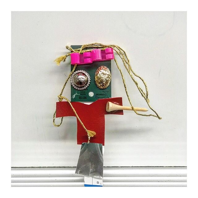 Collage puppet by Quincy #collageart