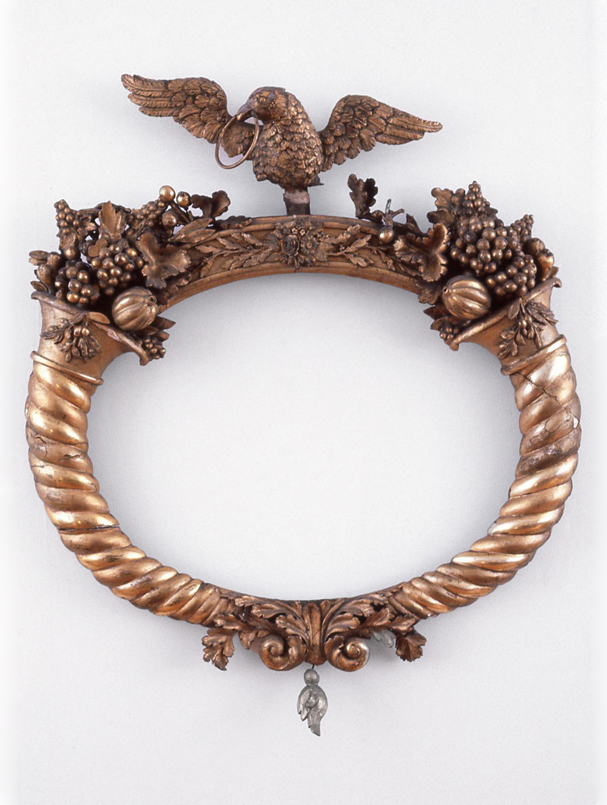 Cornucopia Mirror before restoration.