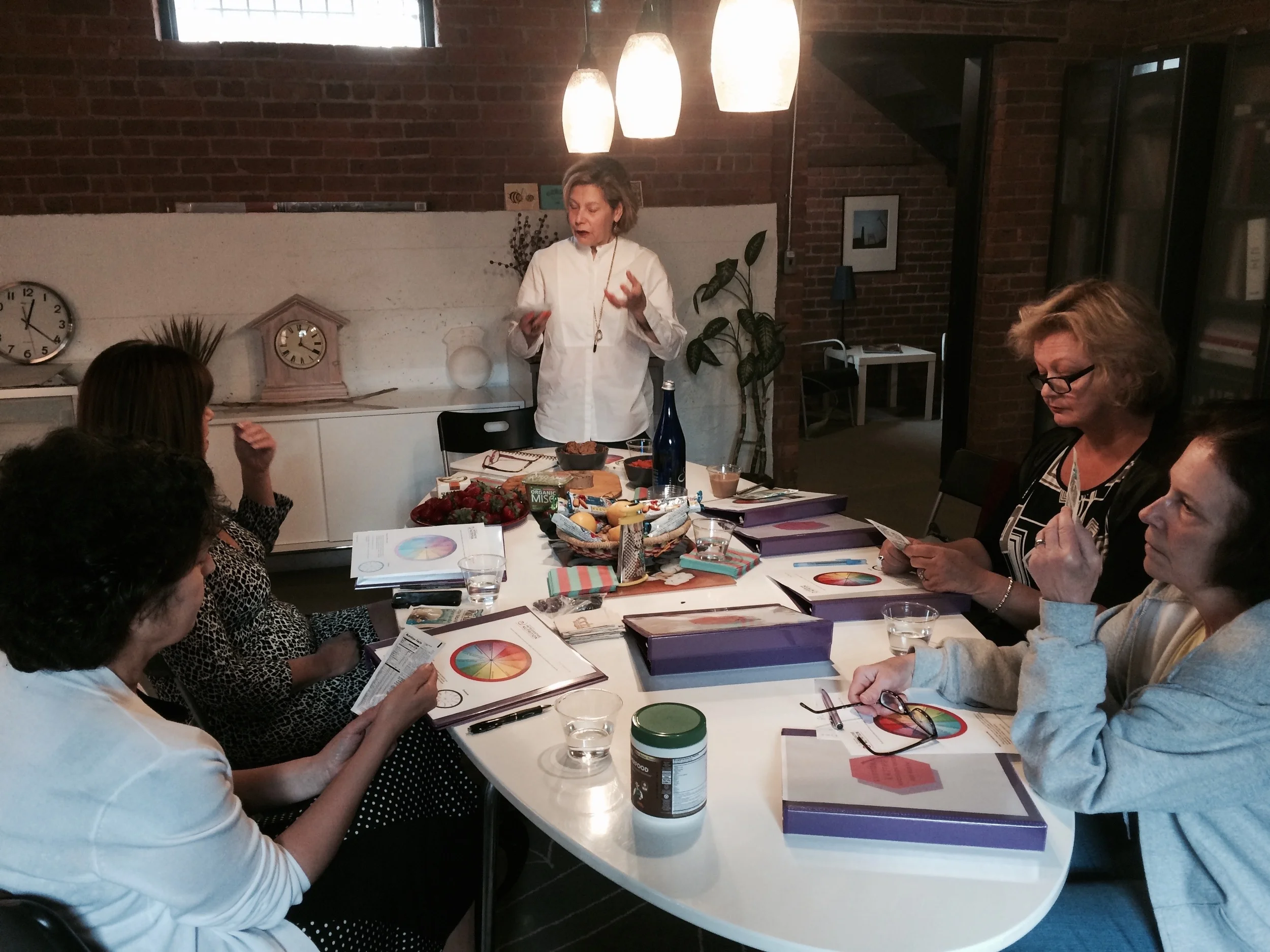Mara Farrell Concepts running workshop in Lower Level Conference room, that is available to tenant.