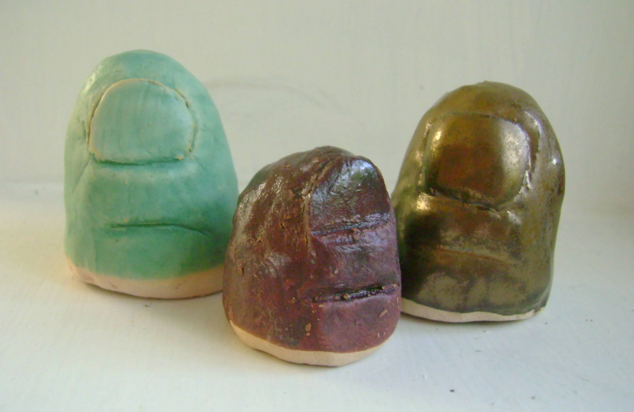 Toes.  2008. stoneware.  (in-progress)
