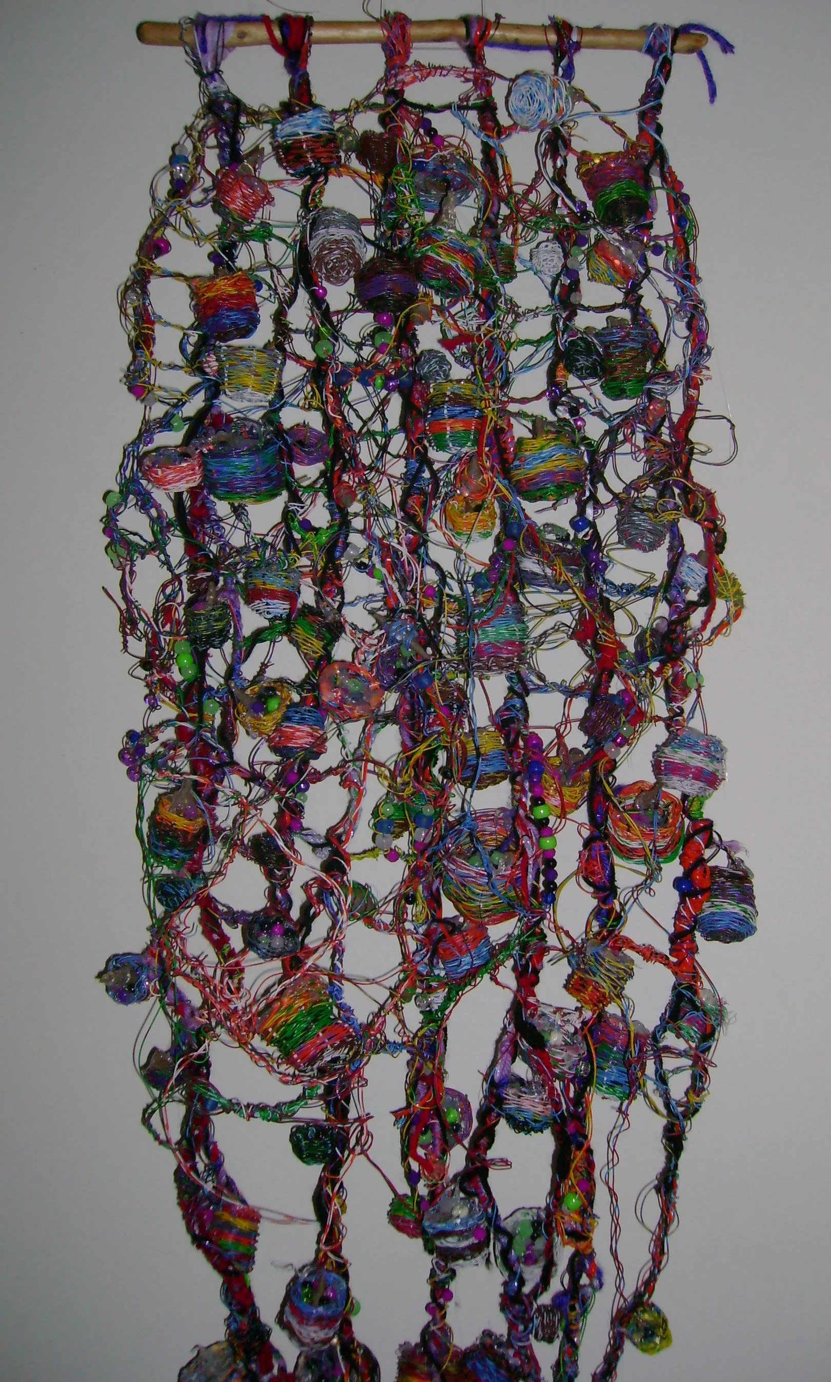 Longings and Baskets.  2008.  Mixed media.  In Adelphi University faculty exhibition.