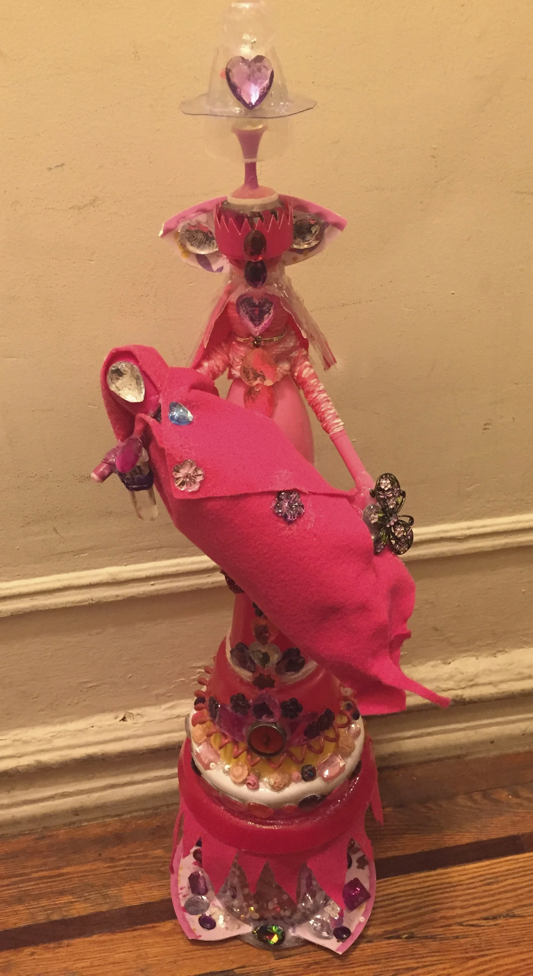 Untitled,  2018, exhibited at Adelphi University Artists and Authors Exhibition.