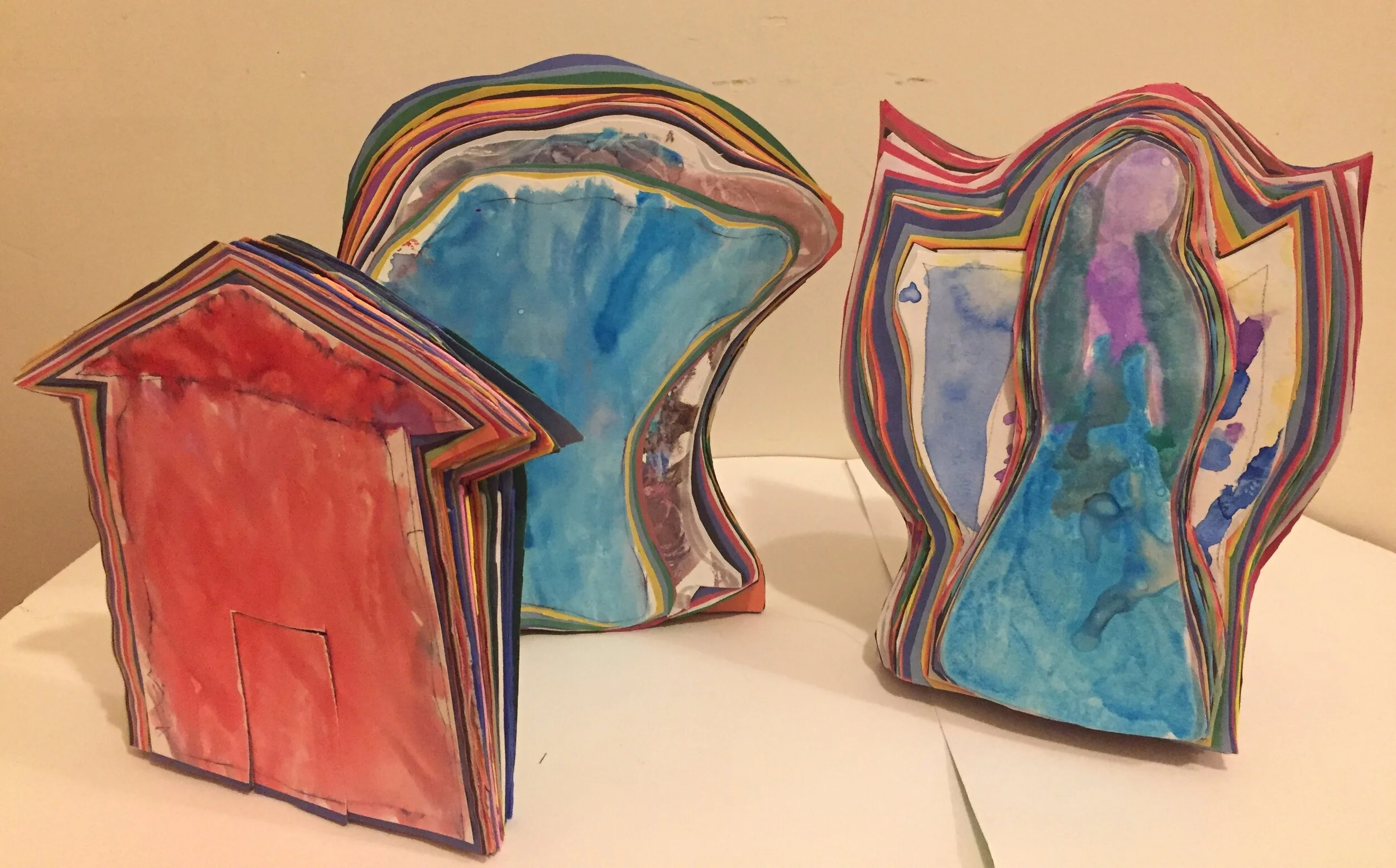 House-Tree-Person, 2018, exhibited at Columbia University Teachers College.