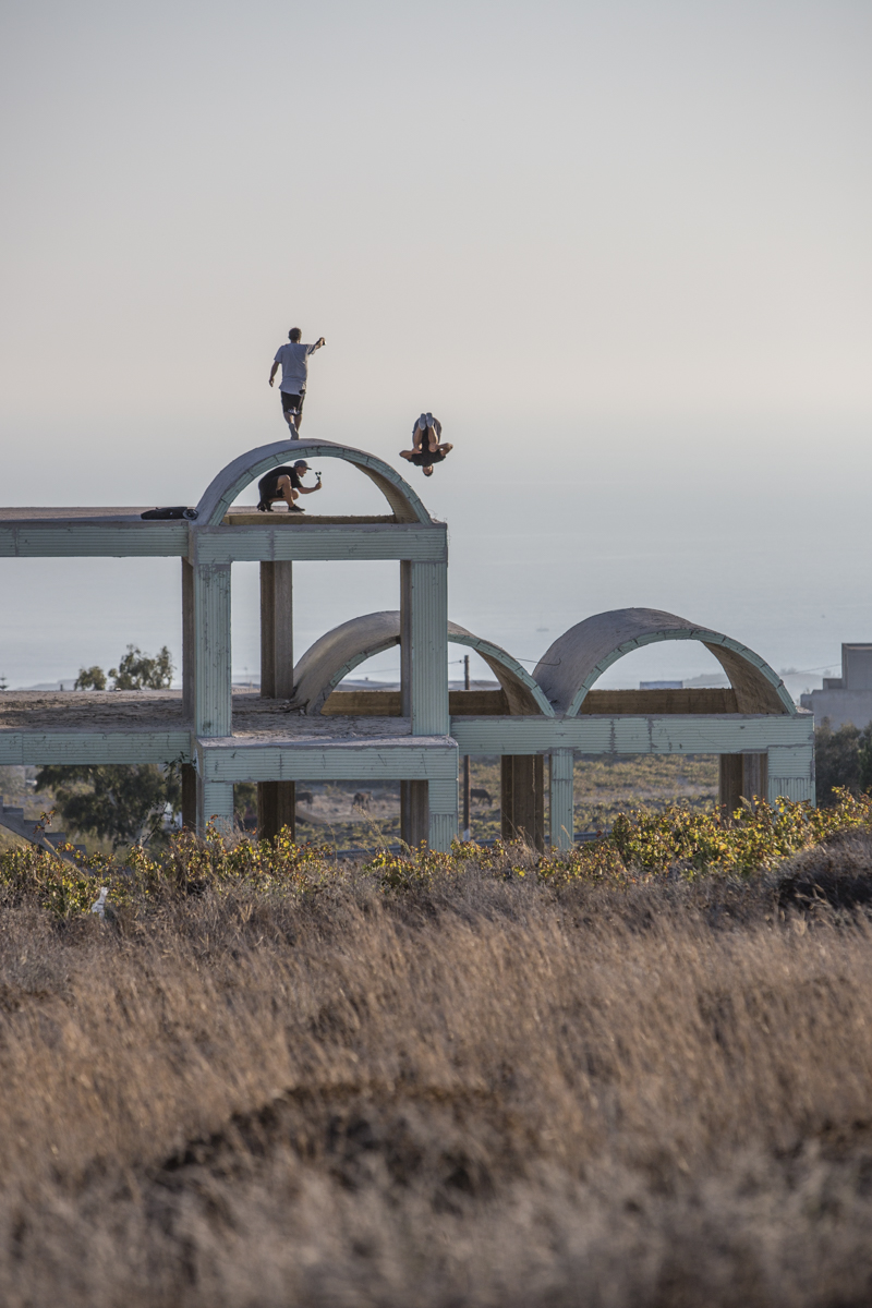 Gabe Nunez and Jason Paul shooting Mich Torodovic.