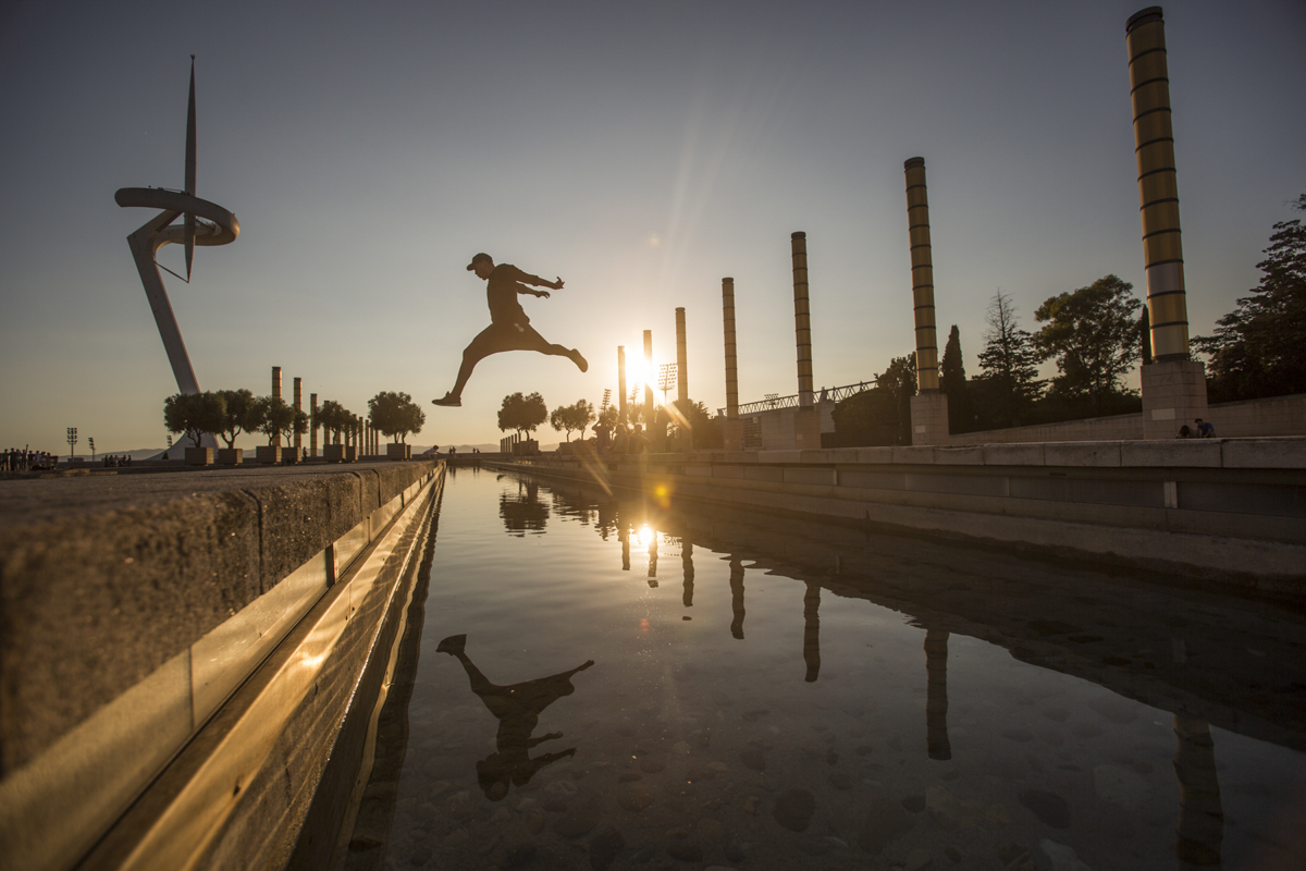 Jason Paul, sunset in Barcelona