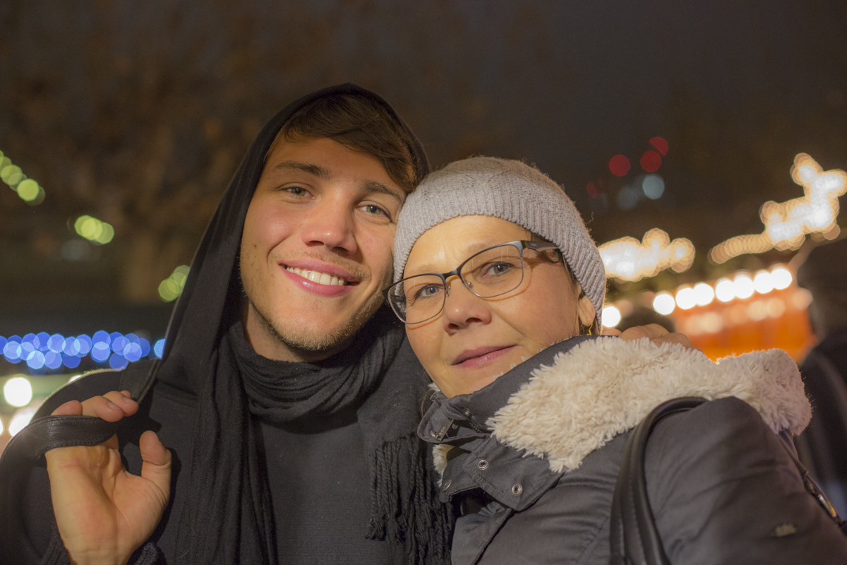 Jason and his Mom. 