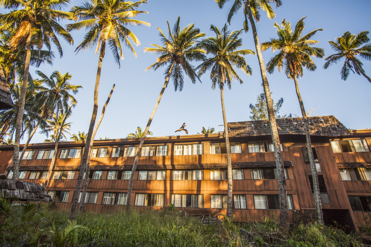 February 2016 - Kauai, Hawaii - Coconut Palms Abandon Hotel. Click to read blog post. 