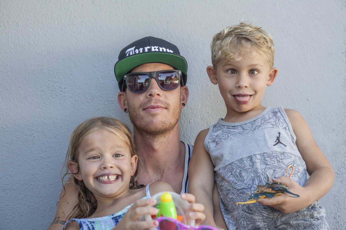 August 2016 - Los Angeles, California - Hanging out with the Ferrinos. 