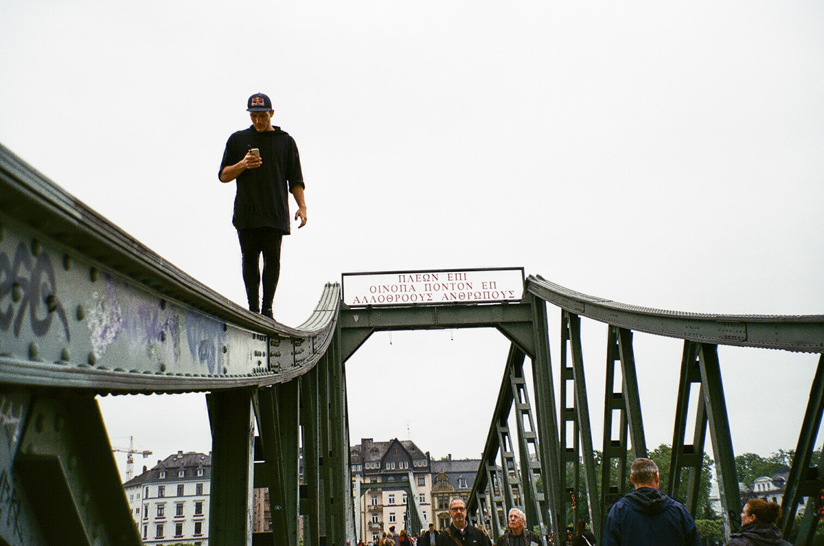 May 2016 - Frankfurt, Germany - Jason Paul in his home town. More from this roll of film. 