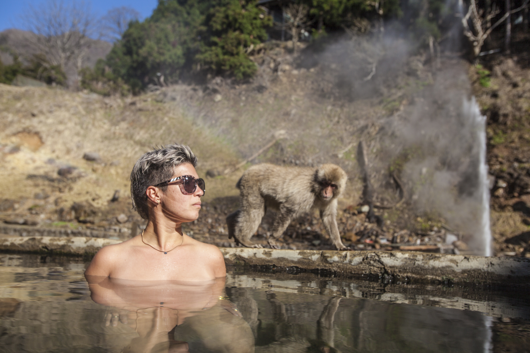 April 2016 - Japan - Hot springs, rainbows and monkeys. See our Japan Video here . 